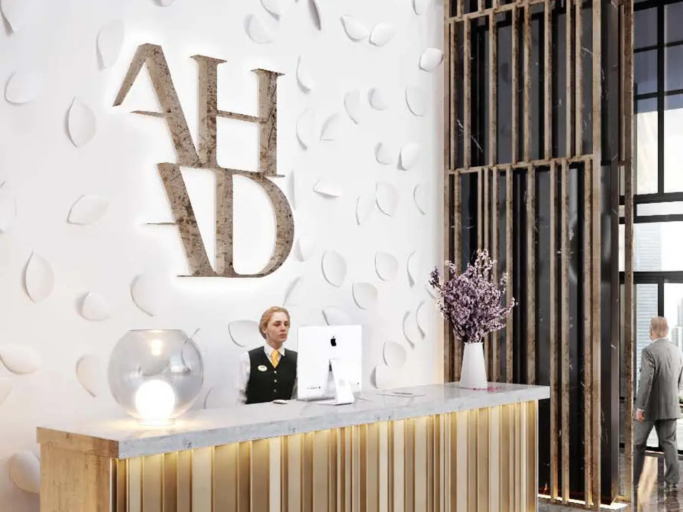 The lobby, Ahad Residences